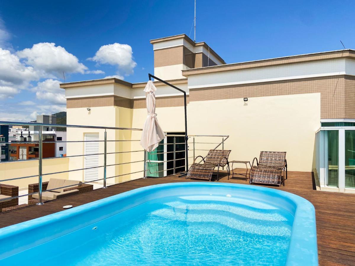Infinito - Cobertura Frente Mar Com Piscina Apartment Governador Celso Ramos Bagian luar foto
