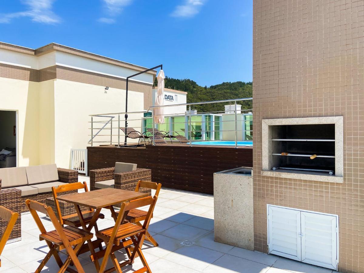 Infinito - Cobertura Frente Mar Com Piscina Apartment Governador Celso Ramos Bagian luar foto